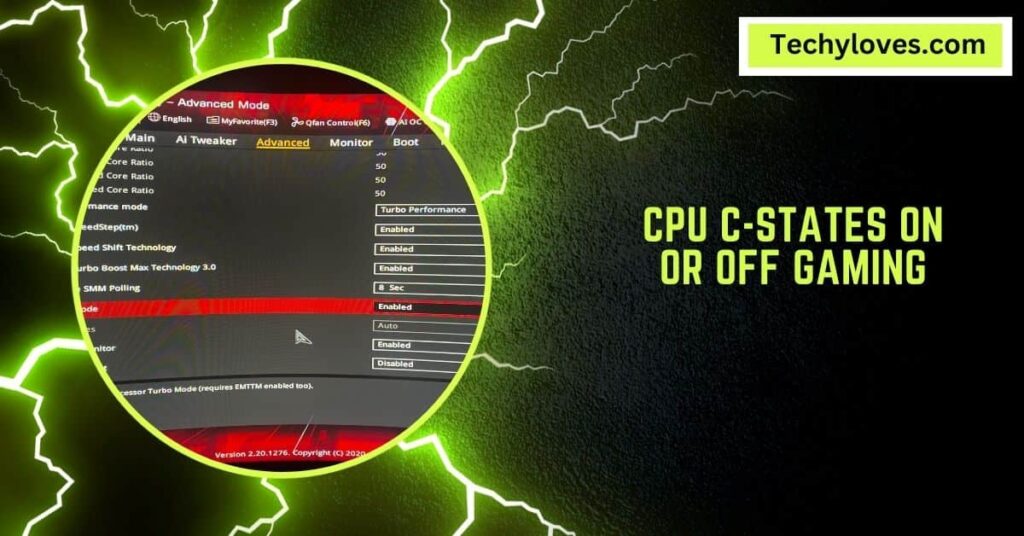 CPU C-States On Or Off Gaming