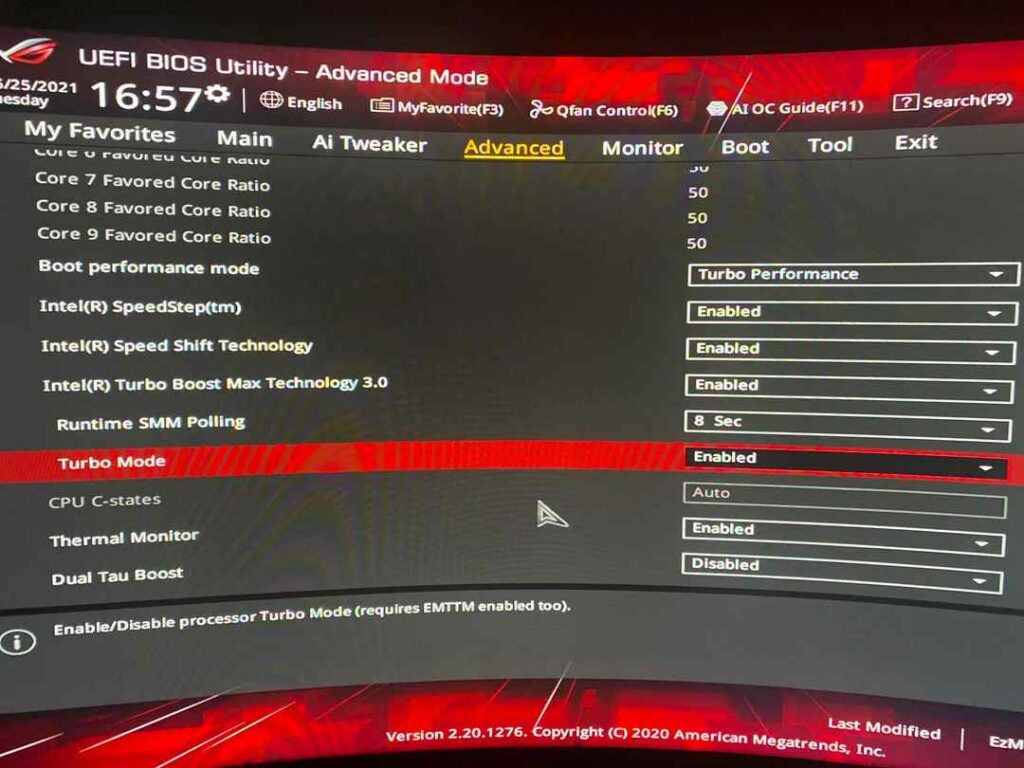 Implications of Enabling CPU SVID Support