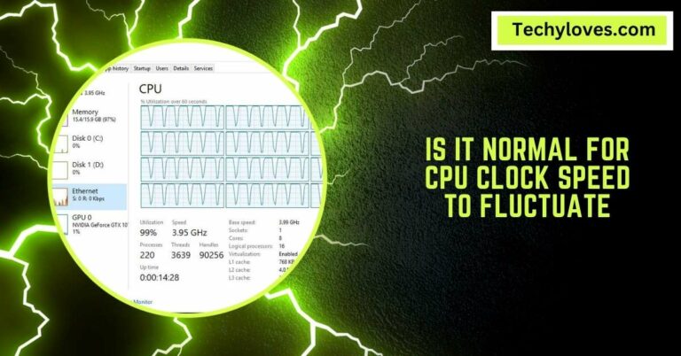 Is It Normal For CPU Clock Speed To Fluctuate – Explained!