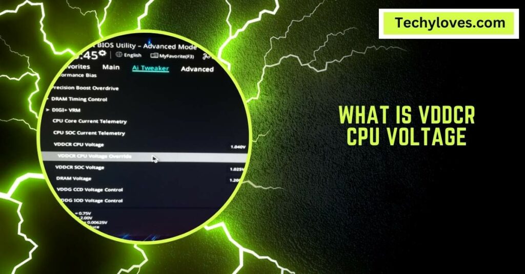 What Is Vddcr CPU Voltage