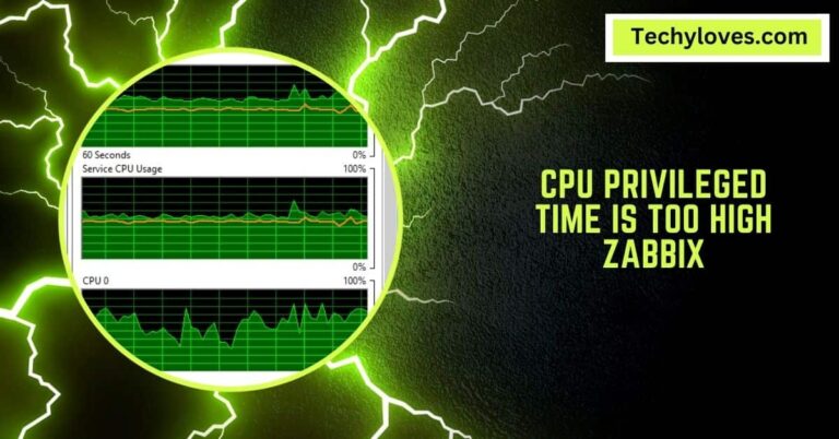 CPU Privileged Time Is Too High Zabbix: Strategy To Lower It